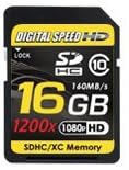 Digital Speed 16GB 1200x Professional High Speed Mach III 160MB/s error free HD memorijska kartica Klasa