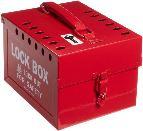 Brady ekstra-velika grupna kutija za zaključavanje, čelik - 51171, crveno