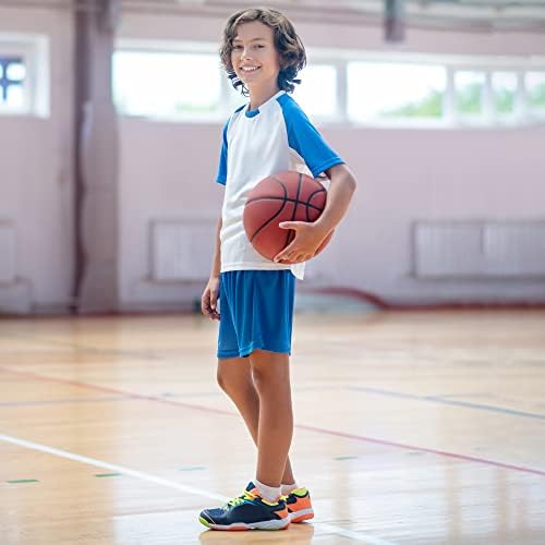 BVNSOZ Boy's košarkaški kratke hlače za dječake dječaka Atletska predstava za atletike s džepovima Wisture
