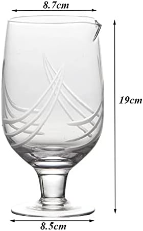DODOUNA japanska čaša za miješanje kristalnog stakla Creative dozator za vino Decanter Transparent Liquor