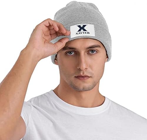 PARNDEOK XAVIER University Unisex Knit pletene kapice za muškarce za muškarce Žene toplo Snug kapu kapa