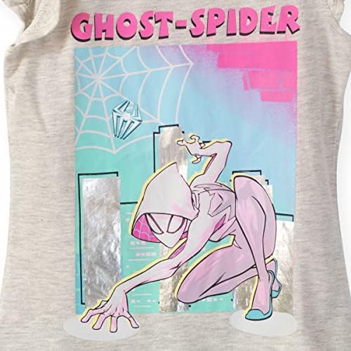 Marvel Ghost - spider Ruffle grafički T-Shirt & gamaše Set