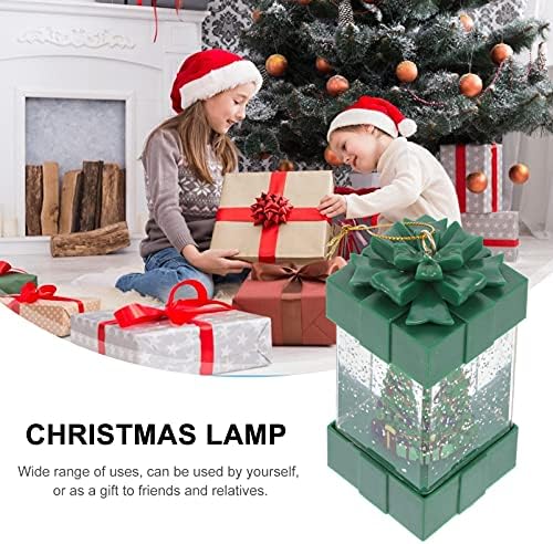 Bestoyard Božićna dekoracija LED bez fenjera LED božićni treperi zeleno drvo svjetlo Xmas Dekorativni svjetiljki