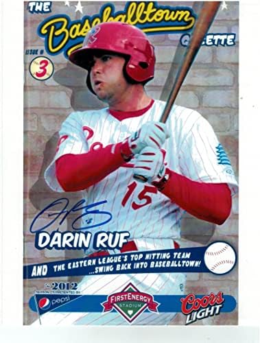 Darin Ruf Reading Phillies AUTOGREMED 8x10 fotografija autogramirana - autogramirana MLB fotografija
