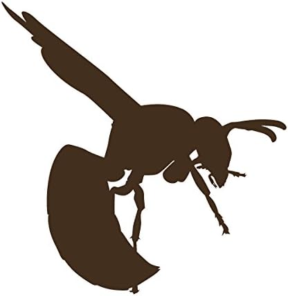 Primjenjivo puni Hornet Wasp Bee ljut i spreman za ubod - vinil naljepnica za vanjsku upotrebu na automobilima,