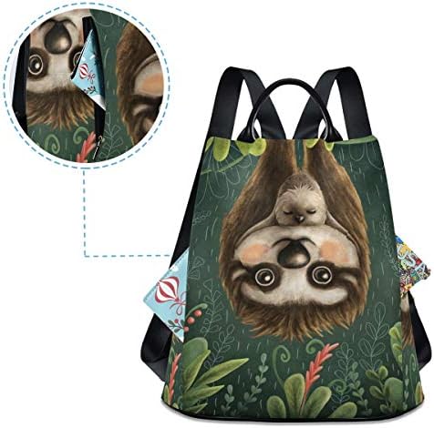 Alaza slatka Sloth izleti planinarski kamp rucksack paket za žene