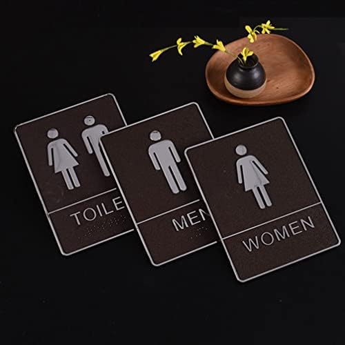 Operacx WC školjci za toaletni poklopac potpisuju i ženski znakovi za toaletni signal Unisex Brailleona