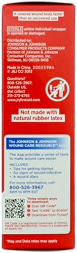 Johnson & Johnson Crveni križ prva pomoć trostruki sloj non-pričvrsni jastučići 3 x 4 - 10 ct, pakovanje