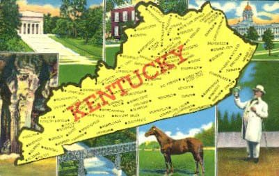 Federal Hill, Kentucky Razglednica