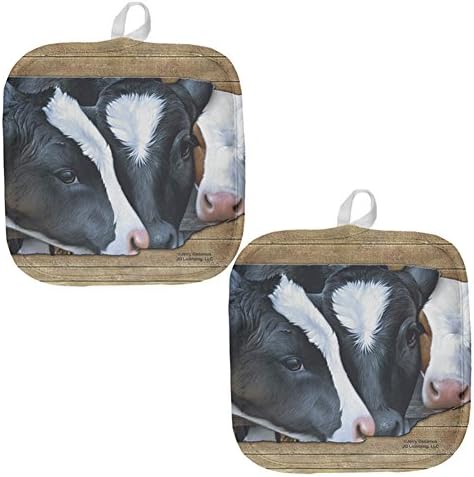 AnimalWorld Queens krava mliječne farme Svi preko nosača lonca Multi Standard Jedna veličina
