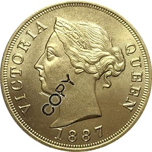 Cipar 1887 1 piastre Coins Copy 32mm Tip 2 Kopiraj Ormants Kolekcija Pokloni
