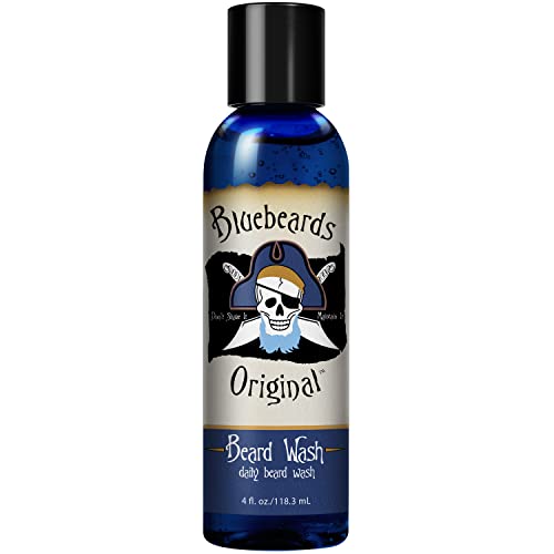 Bluebeards Original Beard Wash za muškarce, 4 oz. - Prirodno pranje brade i hidratantna krema za bradu,