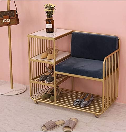 Dingzz Creative klupa cipela sa 4 sloja stalak za cipele Kombinacija stolice za skladištenje ormara za sjedenje