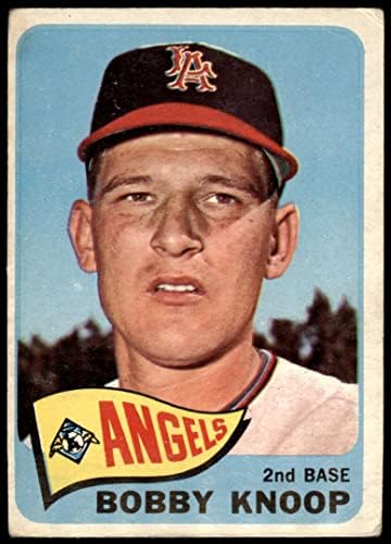 1965 TOPPS 26 Bobby Knoop Los Angeles Angels Dean's Cards 2 - Dobri anđeli