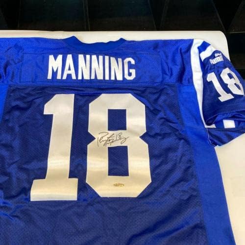 Peyton Manning potpisao je Indianapolis Colts Game Model Jersey Uda Gornja paluba COA - AUTOGREMENT NFL