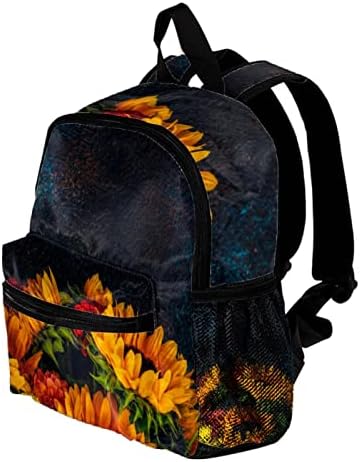 VBFOFBV Unisex ruksak za odrasle sa za putovanja, Suncokret Jesen Buket