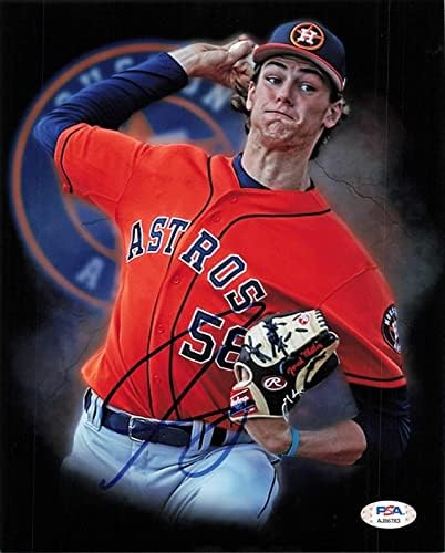Forrest Whitley potpisao 8x10 FOTO PSA / DNA Houston Astros Astros autogramirana - autogramirana MLB fotografija