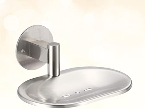 Cabilock bušenje 2pcs304 čelični čelik za kupatilo nehrđajućeg sunđera nosač nosača bez dodataka Tuš sapun Zidni sapuni