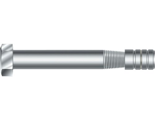 MKT pocinčani konusni vijak sidro sa maticom za proširenje, 3/8 promjera x 3 dužine, promjera 3/8 rupe