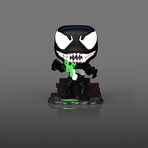 Tata! Komični poklopac: Marvel Venom smrtonosni zaštitnik sjaj u tamnim pregledima ekskluzivna Vinilna figura