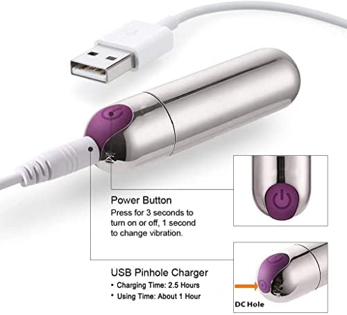 Snažni mini wend massager -USB punjivi10 vibracija ručni bežični vodootporni tihi lični masažer za žene,