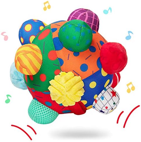 Teytoy Baby Music Shake dancing ball Toy, razvojne neravne lopte senzorne meke igračke,neravnine koje se