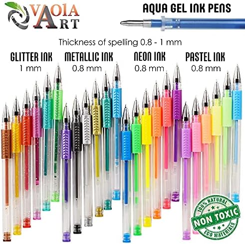 Olovke za umjetničke umetne boje - setovi od 24, 30, 36 i 48 gel olovke