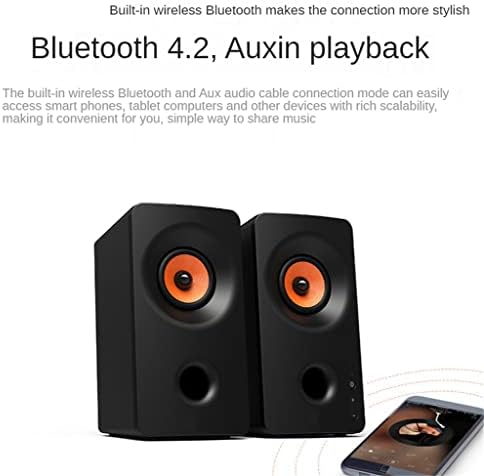 Yebdd Speaker 2.0 Stereo multimedijski računar desktop zvučnik HiFi teška bas igra Mini zvučnik