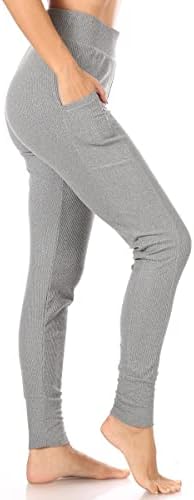 Shosho Žene Basic Solid Jogger Duks ultra meke casual sportske hlače sa bočnim džepovima