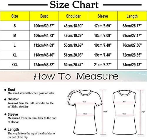 Plus Size odjeća za žene, slatki uzorak Print kratki rukavi o-izrez Dressy Top ženske majice Casual