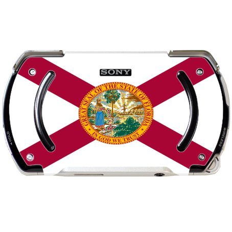 Državna zastava na Floridi Vinilnu naljepnicu za naljepnicu kože elite Filinting za PSP Go