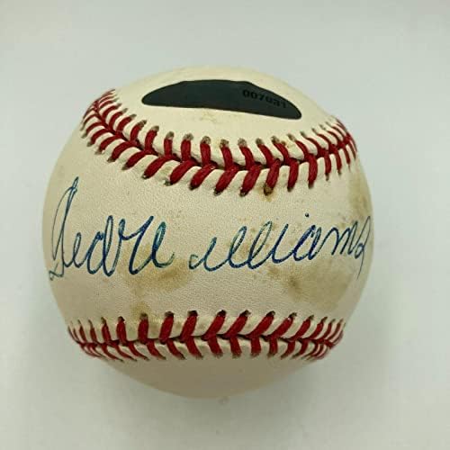 Ted Williams potpisao službenu američku ligu bejzbol JSA COA - autogramirane bejzbol