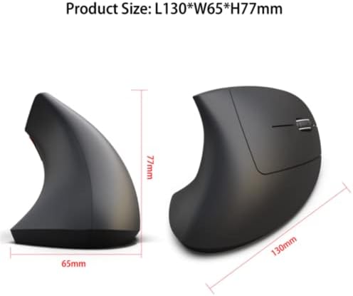 T29 Bluetooth miš bežični vertikalni miš podrška ergonomski DPI Podesiva precizna kontrola pogodna za kancelarijske