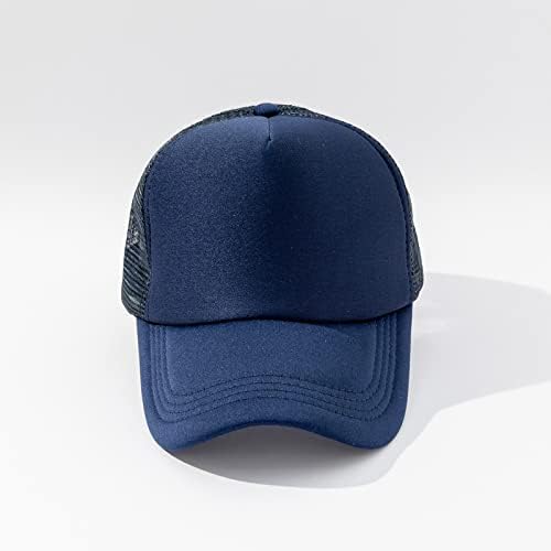 Bejzbol šešir za žene muškarci ležerni podesivi Tata šešir ljetna kapa za zaštitu od Sunca sa vizirom modni