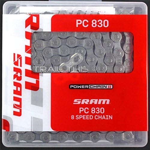 SRAM PC-830 6/7 / 8-Speed ​​Road / MTB lanca bicikala 1/2 x 3/32 114L se uklapa u Shimano Campy