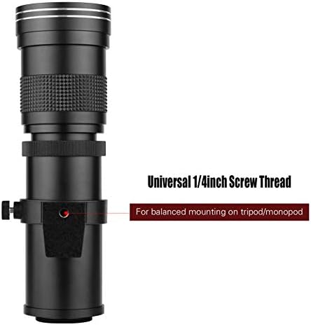 Xixian kamera MF Super telefoto zum objektiv F / 8.3-16 420-800mm T Mount + UV / CPL / FLD filteri Set +