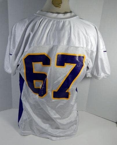 2012 Minnesota Vikings 67 Igra Izdana dres bijele prakse 56 DP20360 - Neincign NFL igra rabljeni dresovi