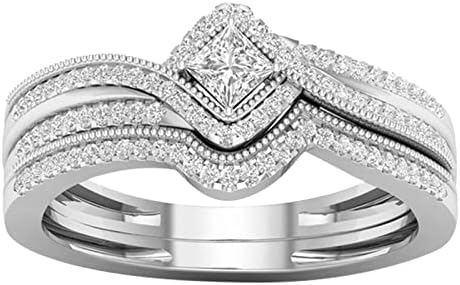 2023 Novi ženski prsten za djevojku Micro cirkon nakit umetnuli pokloni prstenaste pokloni prsteni slatki kostimi za tinejdžere