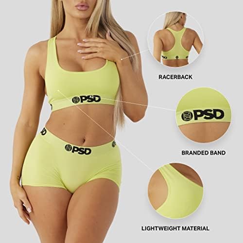 PSD ženski rekreativni print sportski grudnjak - trkački sportski grudnjaci za žene sa prozračnim tkaninom od mikrofibera