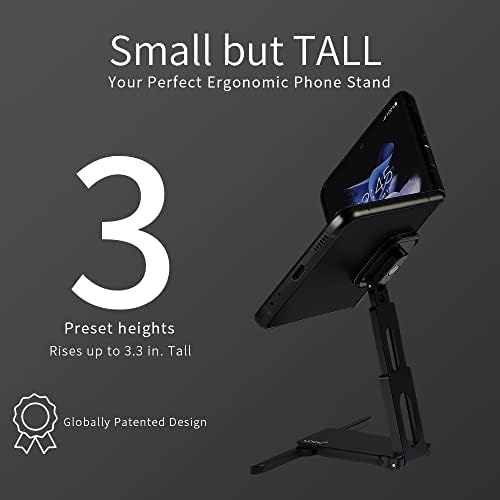 LookShop Pogled za mini onikx-mobitel za stol, iPhone, Android - sklopivi, podesivi visine, čvrst i lagan
