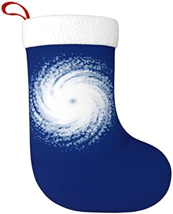 Waymay uragane božićne čarape 18 inča xmas viseći čarape klasične čarape za odmor