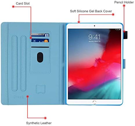 Dteck iPad Air Case 3RD 2019, iPad Pro Case 10,5 inča 2017 - Preklopna štand Zaštitna kožna novčanik Flip