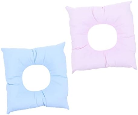 HEMOTON 2pcs jastuk za lice jastuci za leđa za ležaj za ležaj za posteljinu jastuk za masažu lica od lica