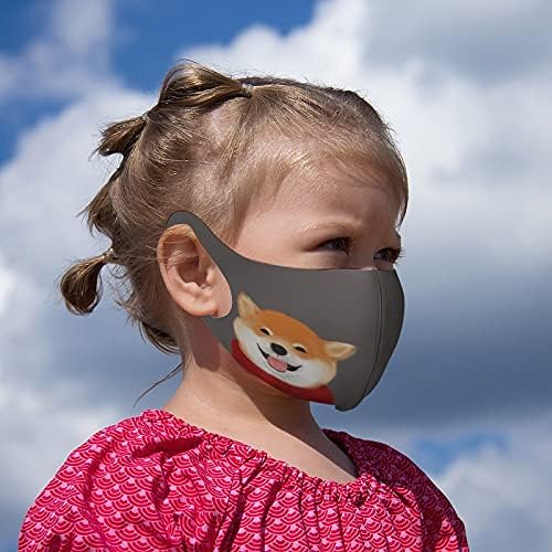 Dječiji poliester djeca ukrašavaju maske za prašinu rez dizajn smiješni dekorativni Element za pseće kućne