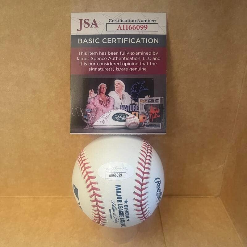 Alvaro Espinoza Yankees / Mets potpisan Auto M.L. Baseball JSA AH66099