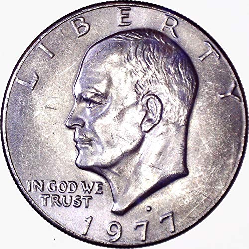 1977 D Eisenhower Ike dolar 1 sjajan ukinuli