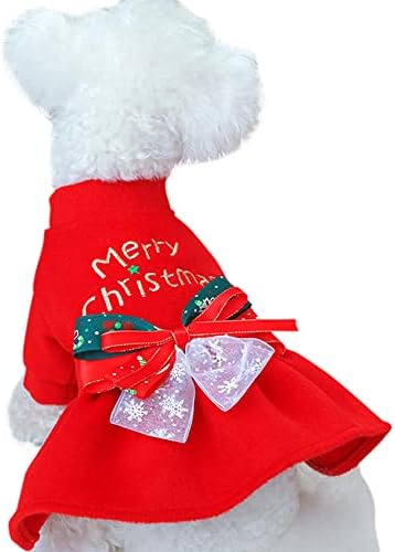 Božićni pas snjegovi za snjegović zbornik toplog pasa praznični džemperi luk kravate za pse za kućne ljubimce