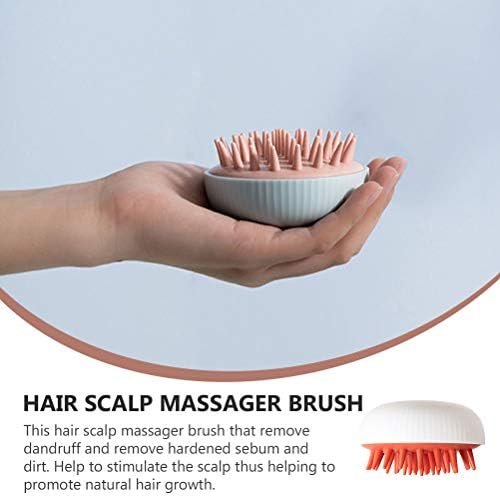 Doitool 3pcs šampon za kosu četkice zaširanje zaširanje četkica za kosu tuš vlasište masažerske četke