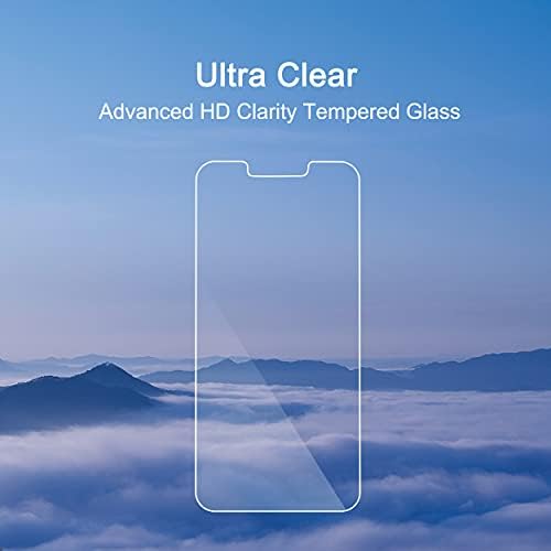 Ailun Glass zaštitnik ekrana za iPhone 14/13/13 Pro [6.1 Inch] ekran od 3 paketa kaljeno staklo, pogodno