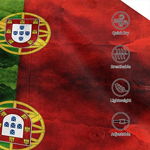 Unisex Portugal Portugalska zastava 3D Ispis Klasična bejzbol kapa snapback Podesivi šeširi za sunčanje